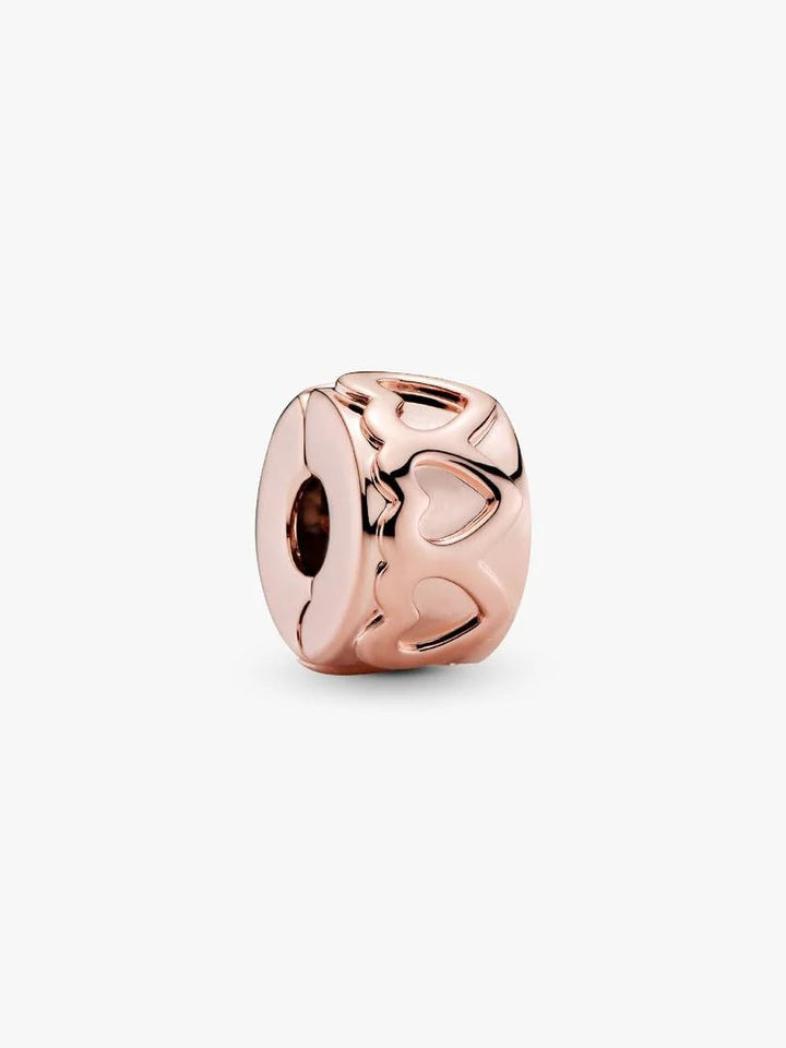 Pandora Moments 781978 roségold plated bedel met hartje