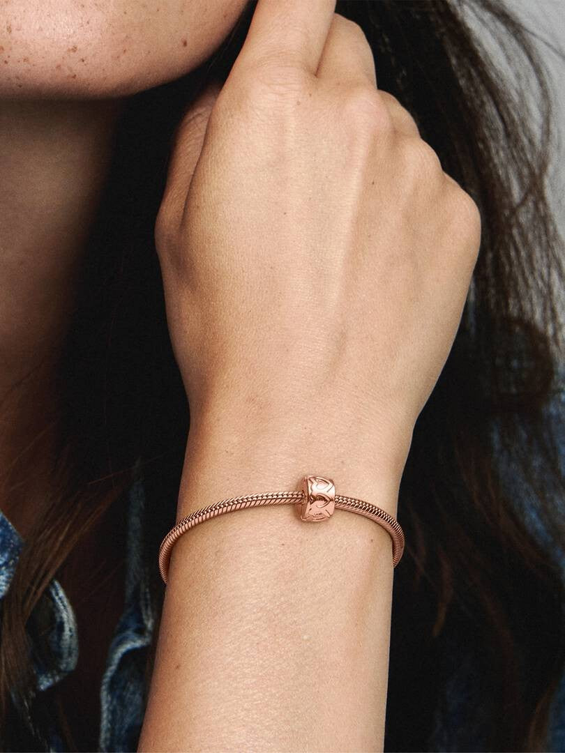 Pandora Moments 781978 roségold plated bedel met hartje