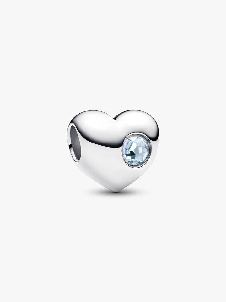 Pandora Maart Geboortesteen Hart Bedel 794161C03