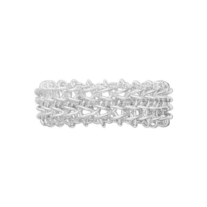 Georg Jensen Weft Triple Link Armband Sterling Zilver 20002035