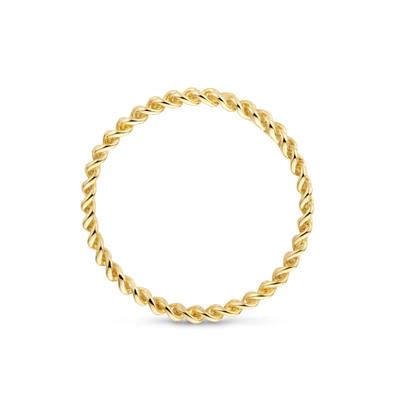 Blush Jewels 14k goud schakel ring 1229YGO/54