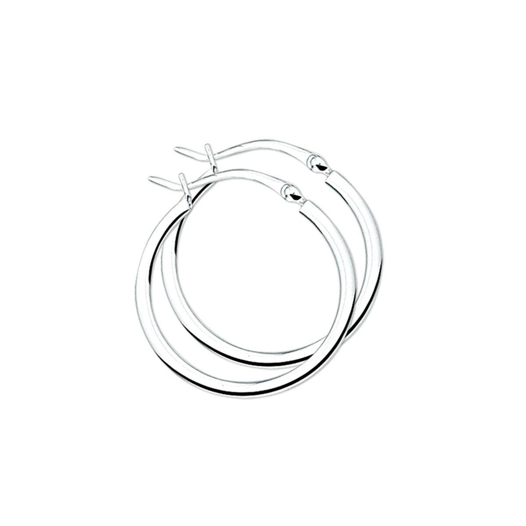 oorringen 2,0 mm vierkante buis 25 mm