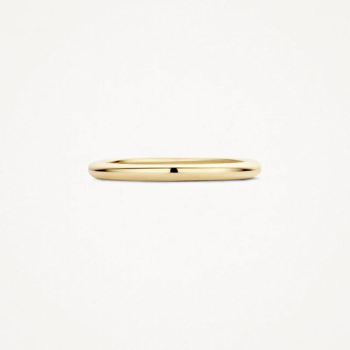 14 kt Geelgouden Ring Gladde Band ⌀ 2 mm - 1117YGO