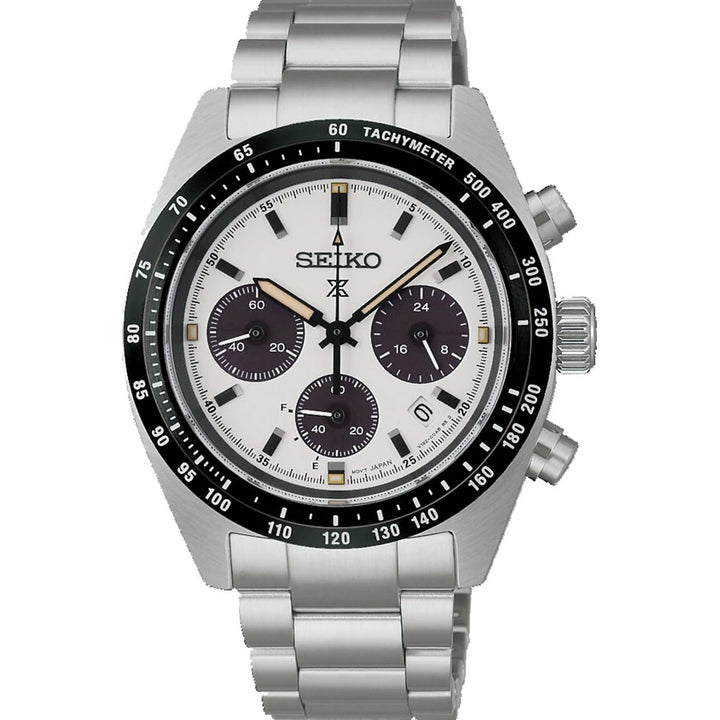 Seiko Prospex Speedtimer SSC961P1 ‘Youngtimer’ Monochrome 39 mm – Solar Chronograaf