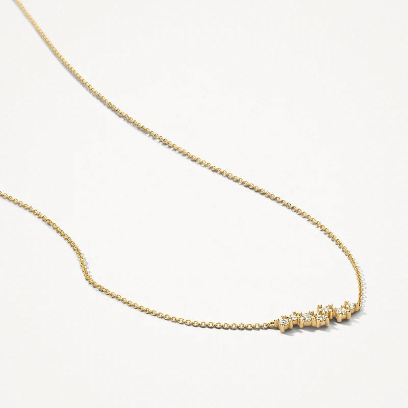 Blush Ketting 14 kt Geelgoud met Zirkonia – 3191YZI