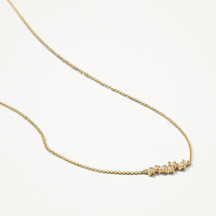 Blush Ketting 14 kt Geelgoud met Zirkonia – 3191YZI