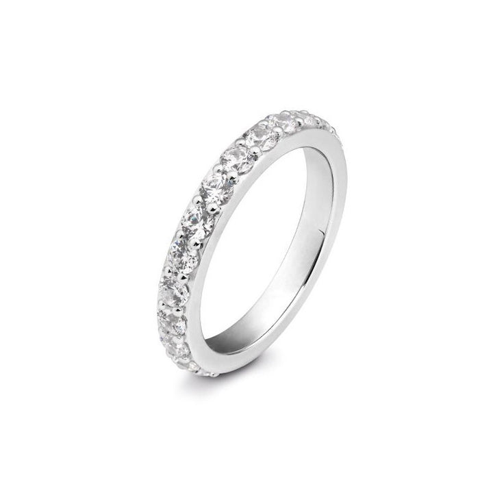 Platina 950 Memoire Ring – 1.47 ct G/VS Labgrown Diamanten