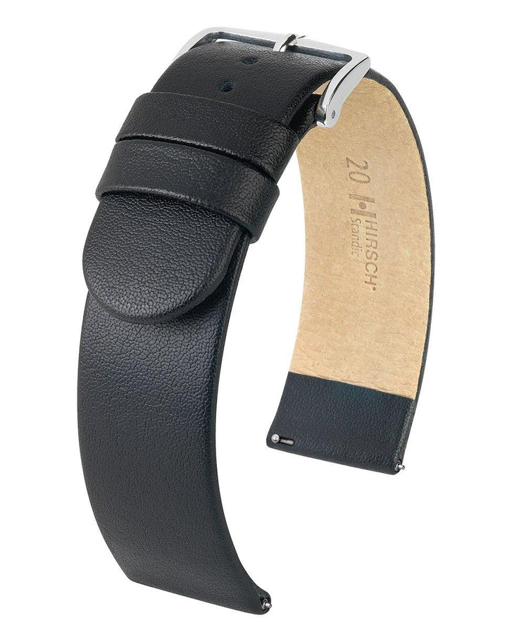 HIRSCH SCANDIC L BLACK CALF 18/18MM