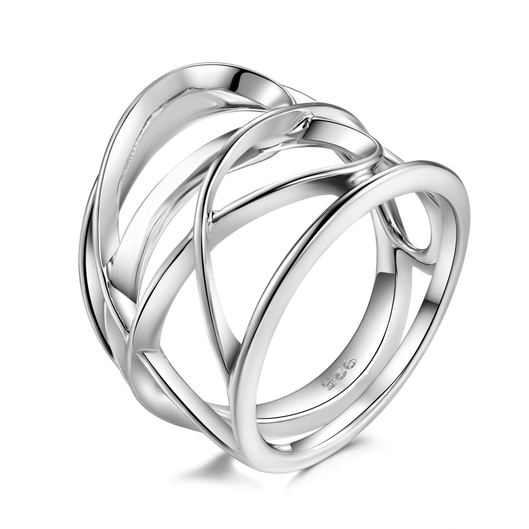 Pianegonda Scripta Zilveren Ring – Gerhodineerd (PSC31)