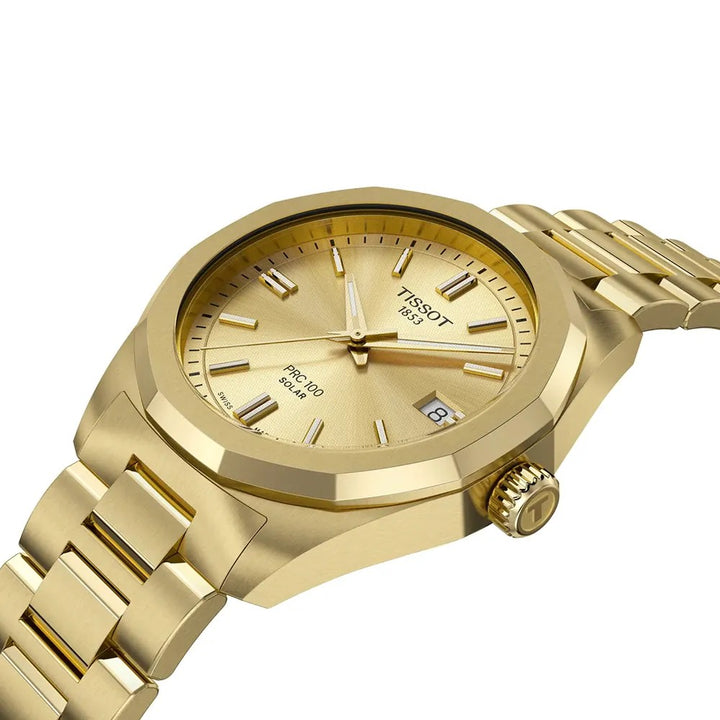 Tissot T-Classic T1518223302100 PRC 100 Solar Horloge