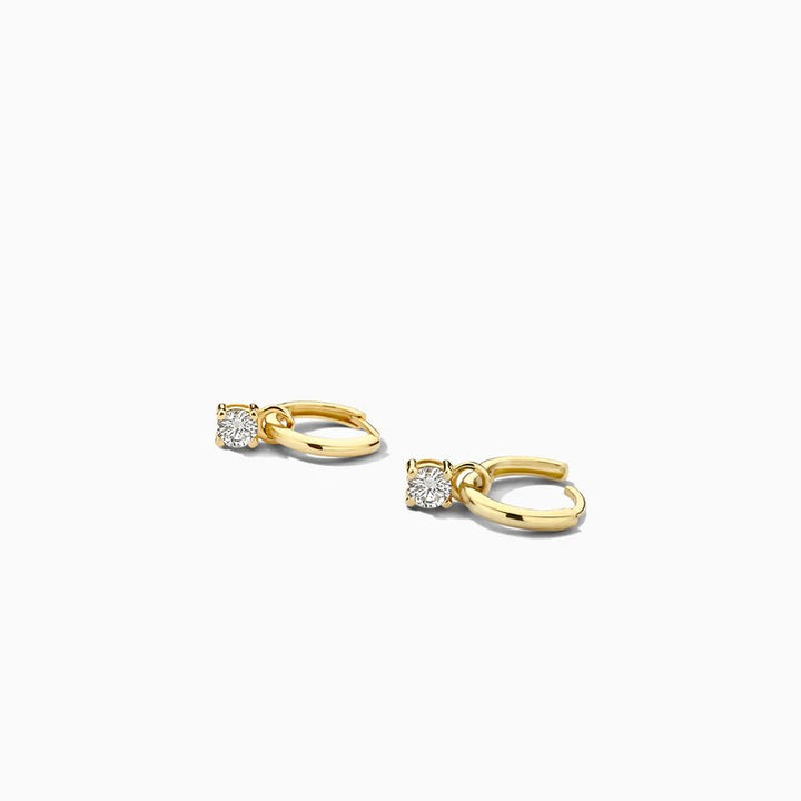 Lab Diamonds Oorbel Bedels 14 kt Geelgoud met Lab Grown Diamanten – LG9006Y/S