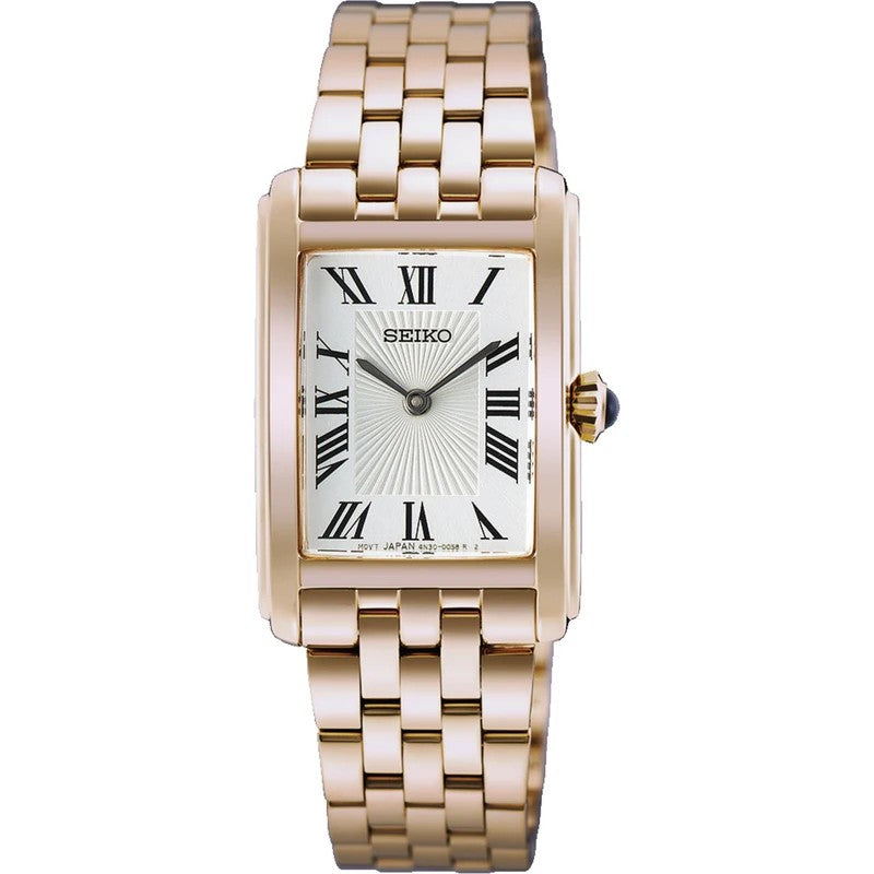 Seiko HGG002P1 dameshorloge roségoudkleurig 22,20 mm