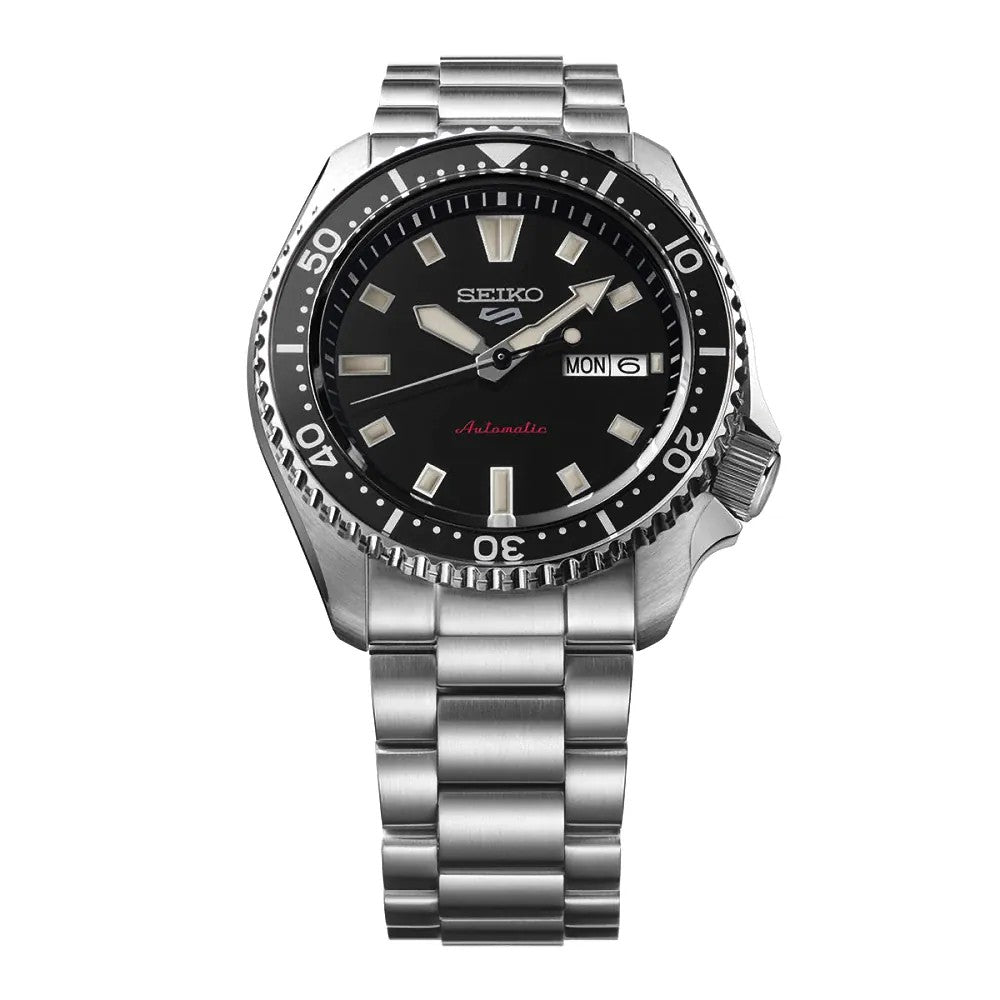 Seiko 5 Sports SRPL85K1 SKX Redux 'Kuro Black' Horloge