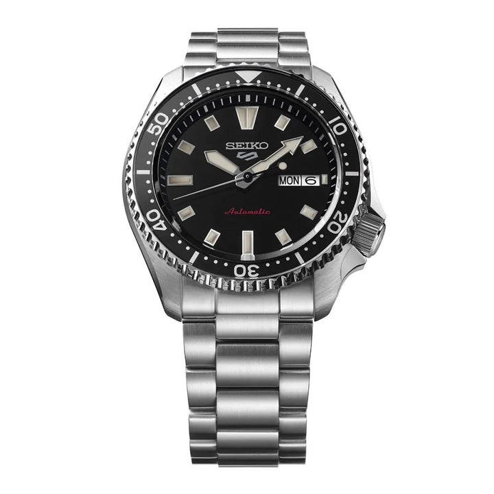 Seiko 5 Sports SRPL85K1 SKX Redux 'Kuro Black' Horloge