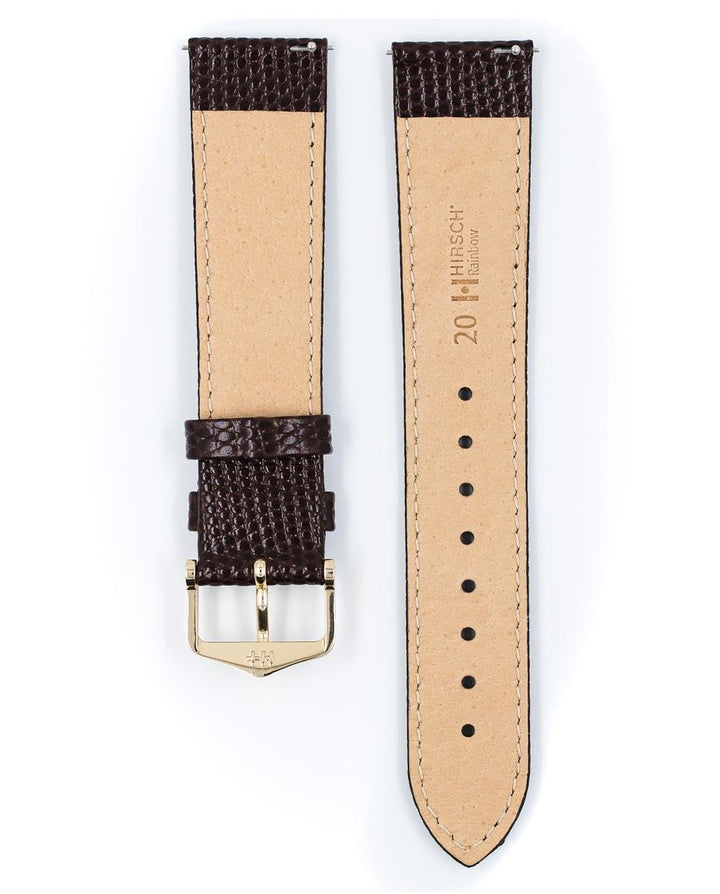 HIRSCH RAINBOW L BROWN CALF 18/16MM