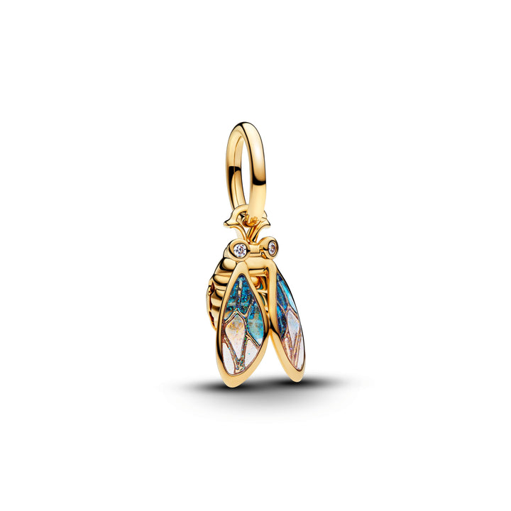 Pandora Shine Cicada Bedel 764490C01 – Goudkleurig met Zirkonia