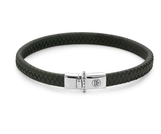 Rebel &amp; Rose armband Small Braided Ranger RR-L0147-S-M
