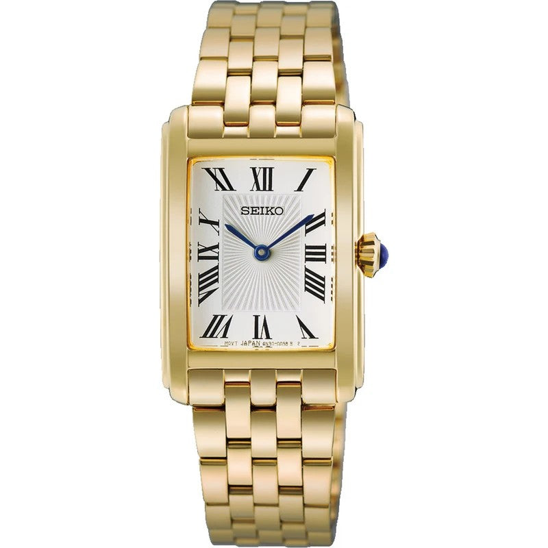 Seiko HGG001P1 dameshorloge goudkleurig 22,20 mm