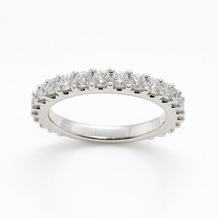 18 kt memoire voll alliance 25 x 0.08 ct TW/Si