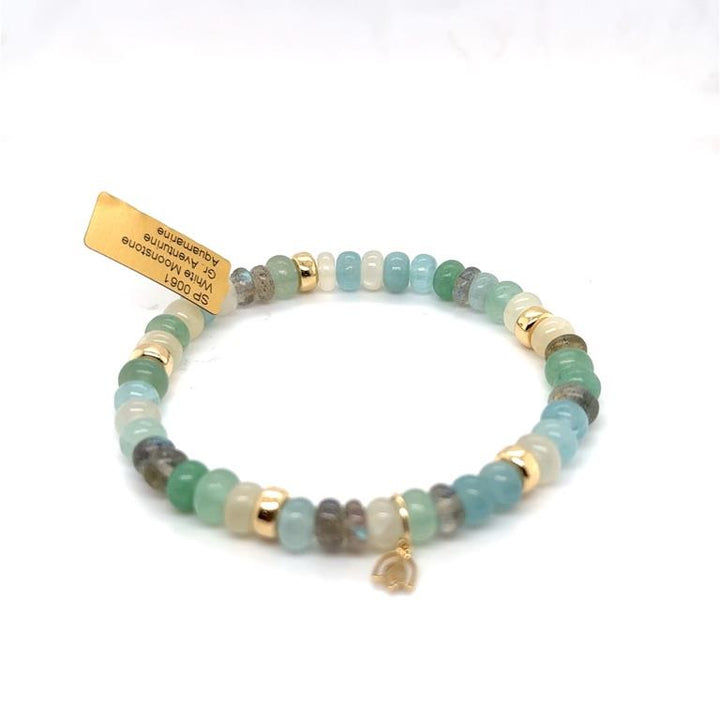 Y&amp;G edelstenen armband | moonstone SP0061