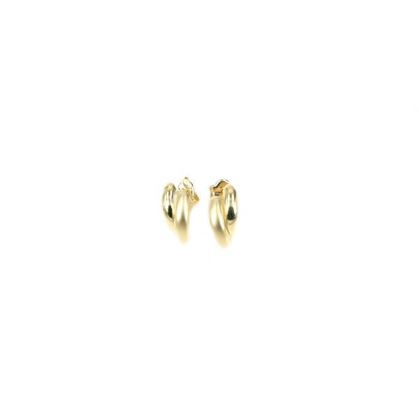 Monzario 14 kt Geelgouden Oorknopjes – O905