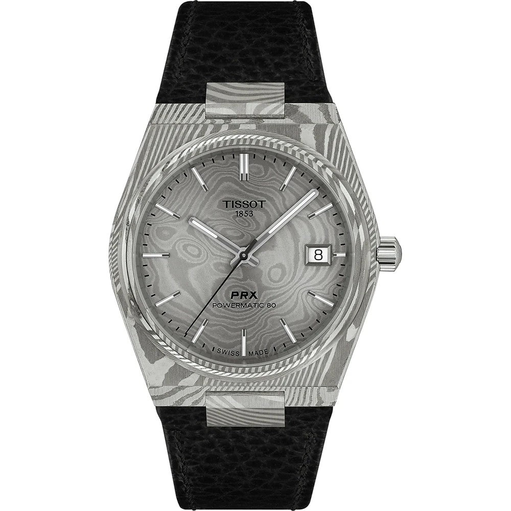 Tissot PRX T1378079608100 PRX Powermatic 80 Damascus Horloge