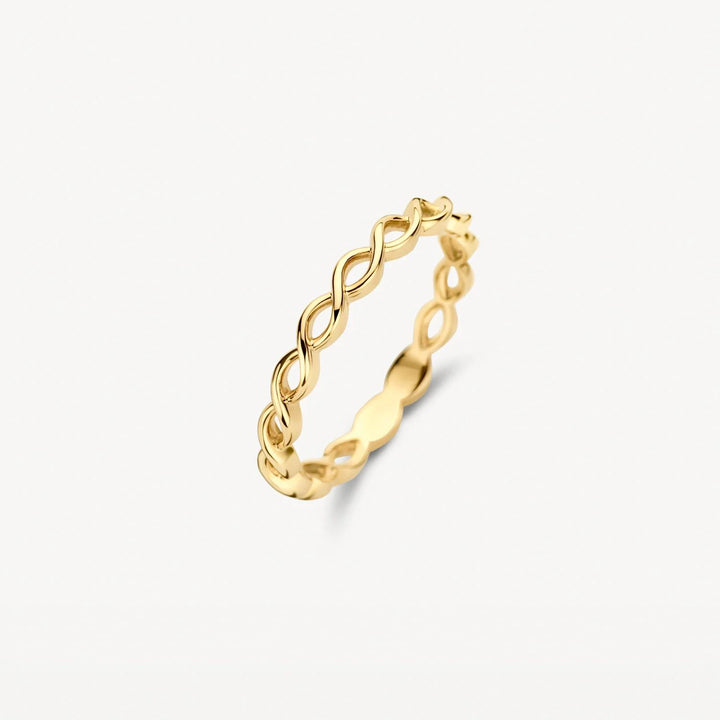 Ring 1245YGO - 14k Geelgoud