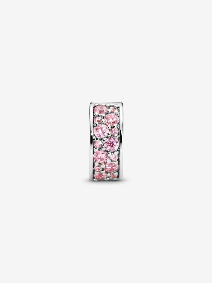 Roze Pavé Clip Bedel 791817PCZ