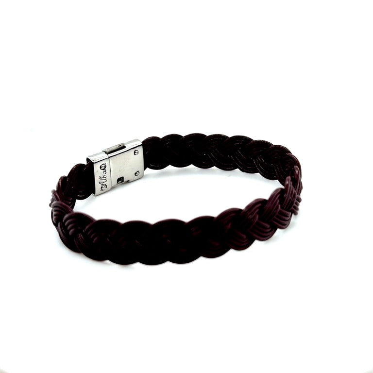 Albanu Armband Bruin 696 FC AC – met Stalen Sluiting