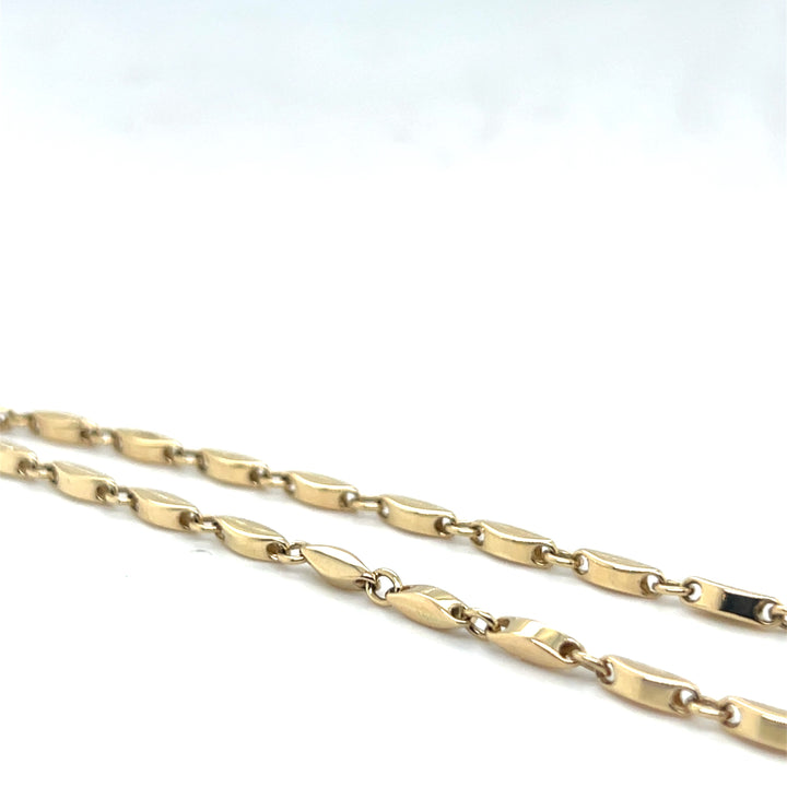 14 kr armband ruitvorm 2.5mm  19 cm