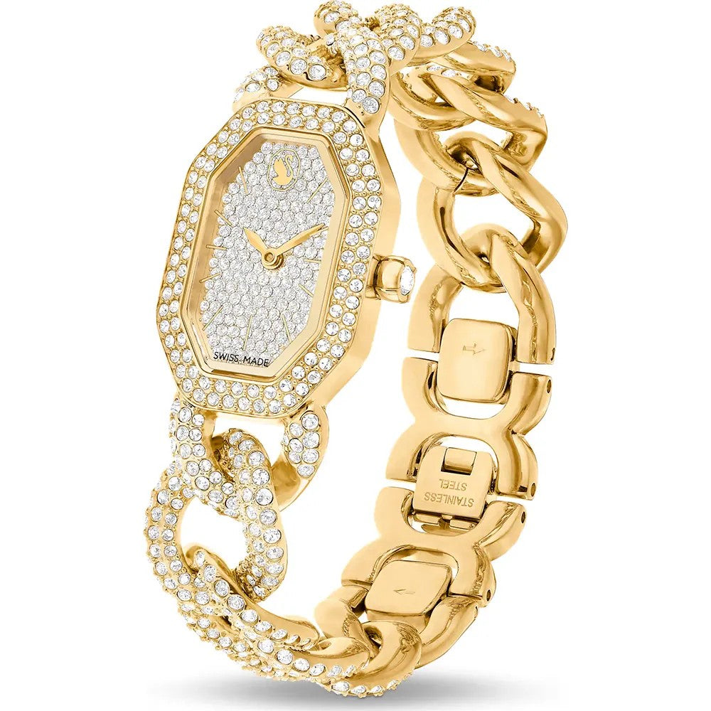 Swarovski Dextera dameshorloge goudkleurig 5668854