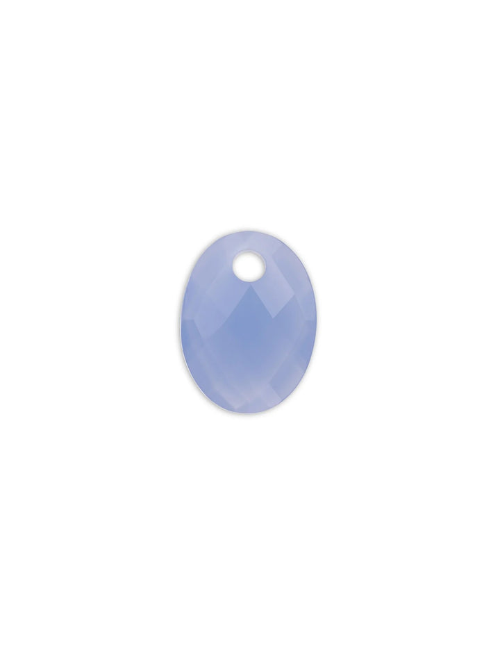 Sparkling Jewels Edelsteen Medium Oval Milky Blue Jade PENGEM68-MO