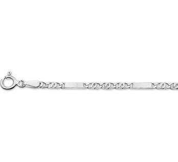 Zilverem armband valkenoog 2,3 mm