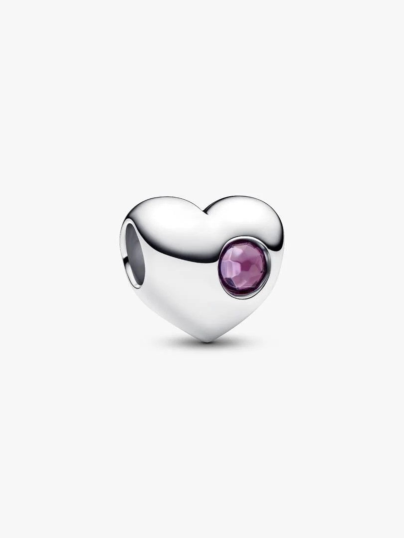 Pandora Februari Geboortesteen Hart Bedel 794161C02