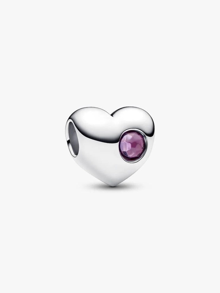 Pandora Februari Geboortesteen Hart Bedel 794161C02
