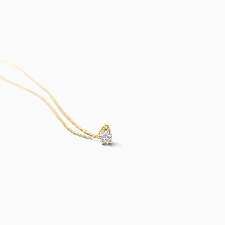 Lab Diamonds Ketting 14 kt Geelgoud met Lab Grown Diamant – LG3015Y

 0.15 ct
