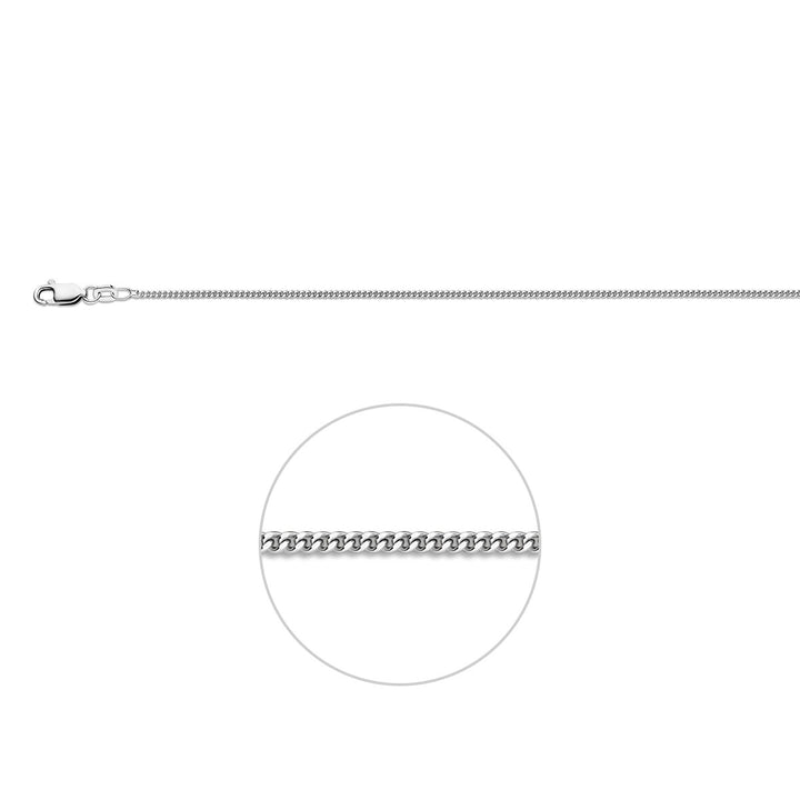 collier gourmette 4-zijdes geslepen 1,4 mm