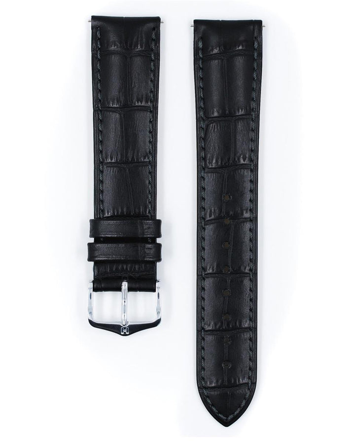 HIRSCH DUKE L BLACK CALF 12/10MM 01028050-2-12
