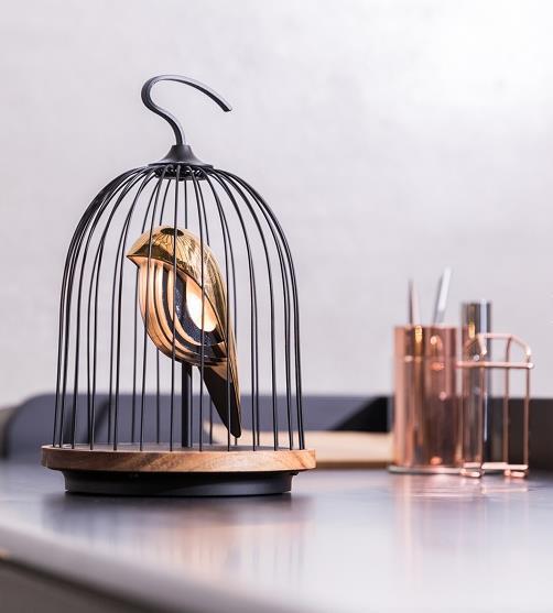 DAQI CONCEPT CHIRP ALARM CLOCK IVORY CP01-WHW