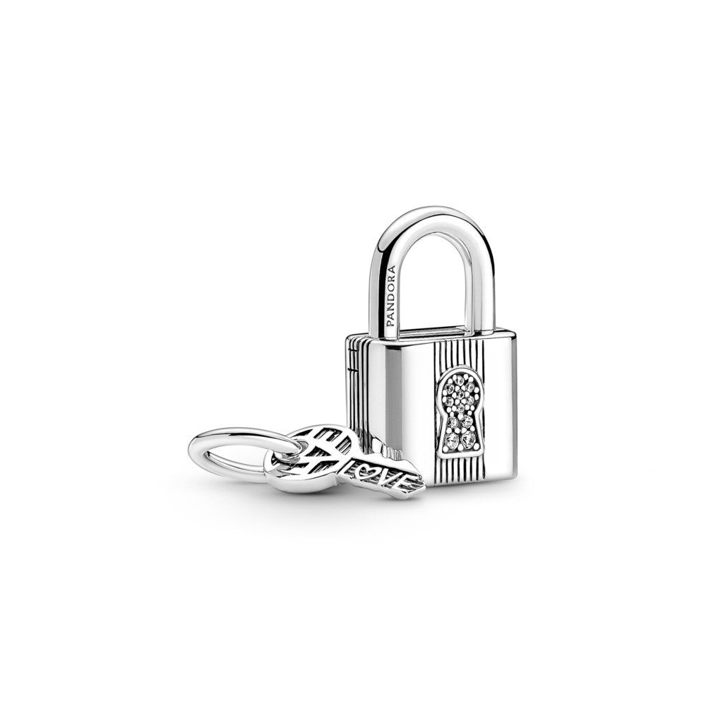 PANDORA HANGSLOT EN SLEUTEL HANGENDE BEDEL 790088C01
