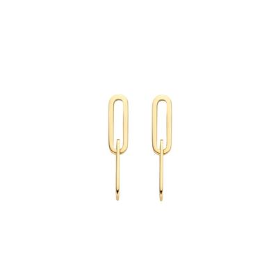 Oorbellen Paperclip 7262YGO