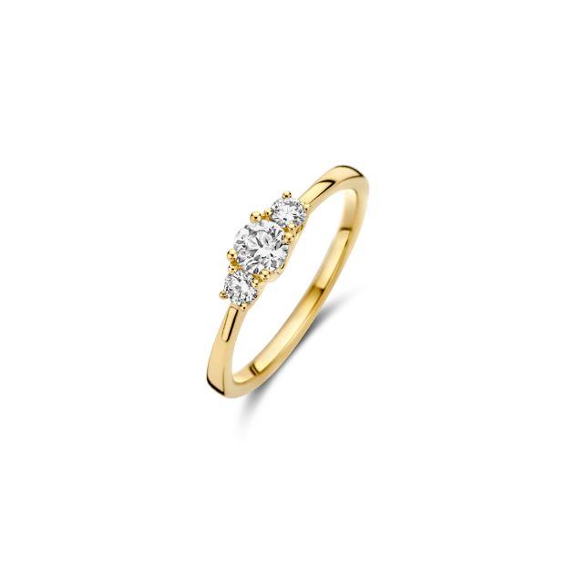 Blush Lab Grown Ring LG1008Y in 14 Kt Geelgoud met Lab Grown Diamant