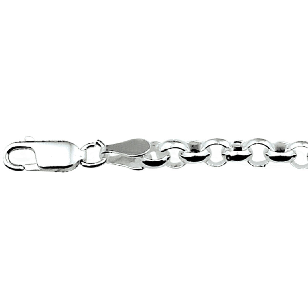 Zilveren collier jasseron 60 cm 3 mm