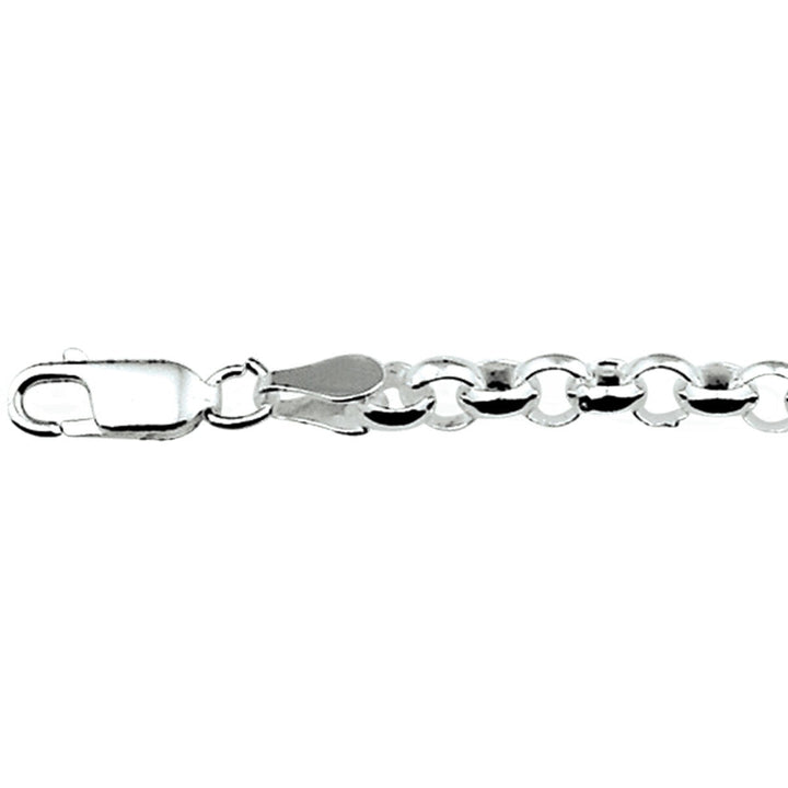 Zilveren collier jasseron 60 cm 3 mm