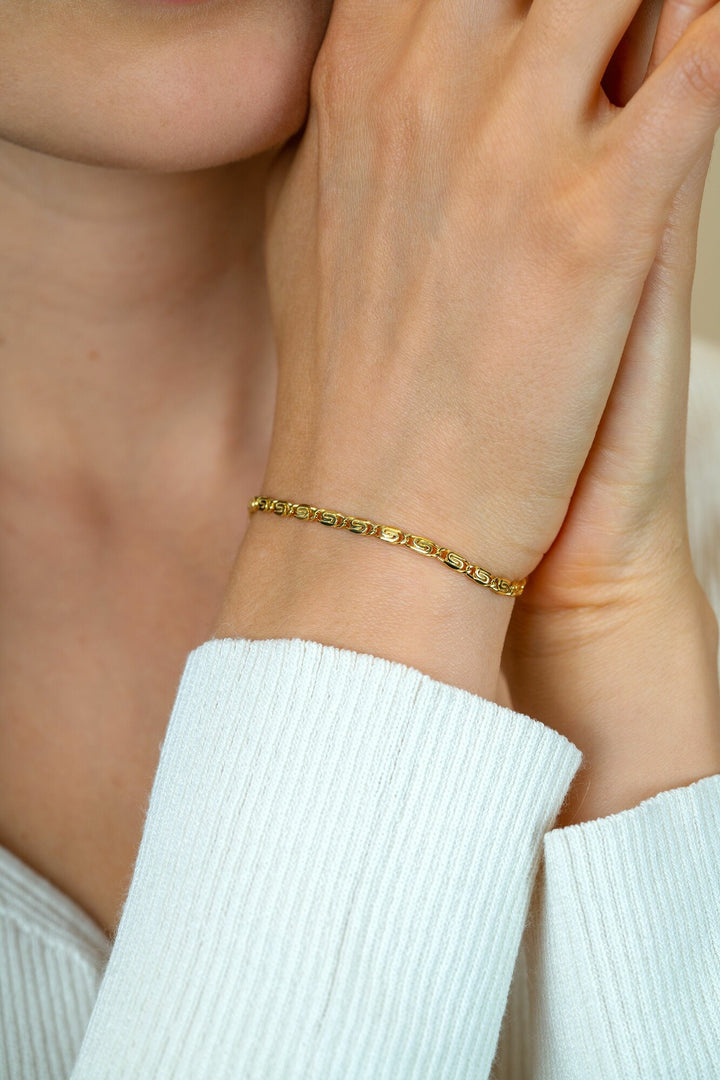 ZINZI gold plated armband ZIA2712G