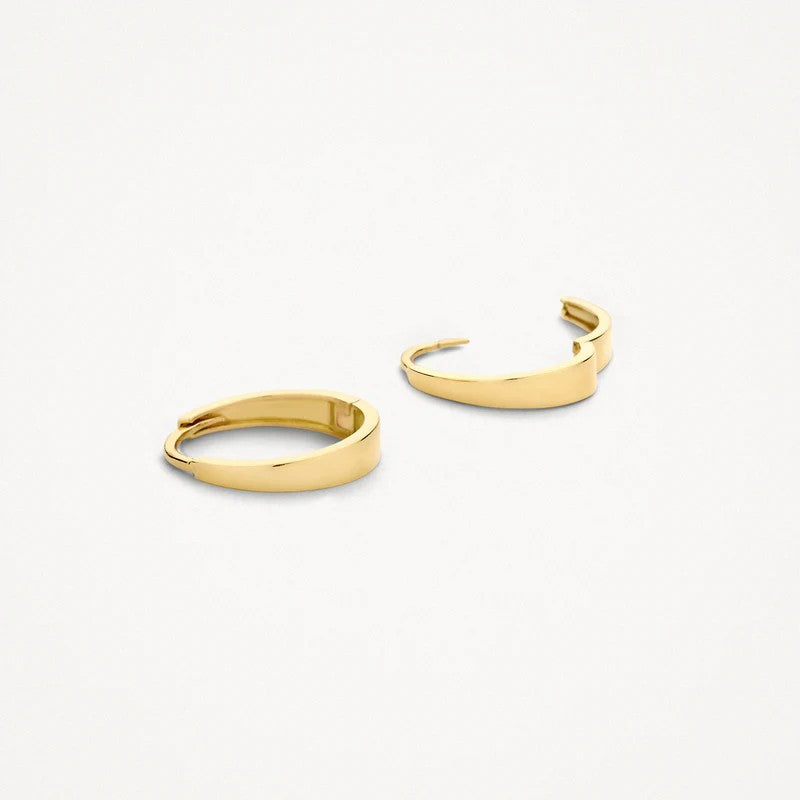 14 kt Blush Oorringen 7379YGO geelgoud