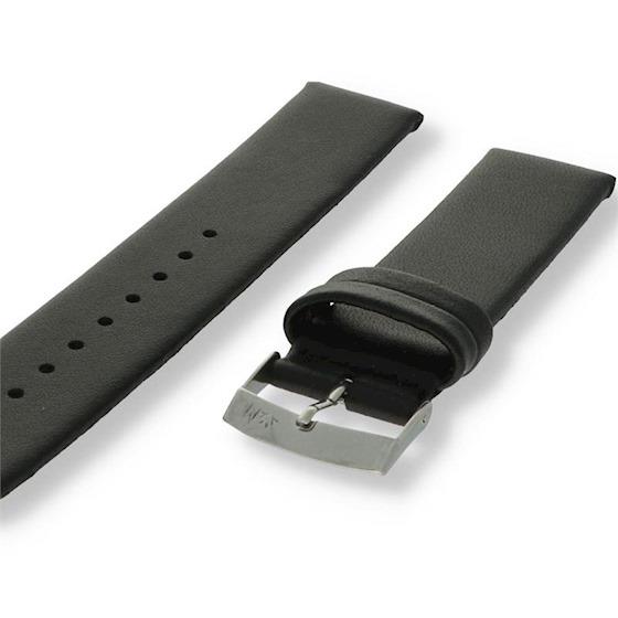 MOR Large Glad ongestik zwart 20 mm