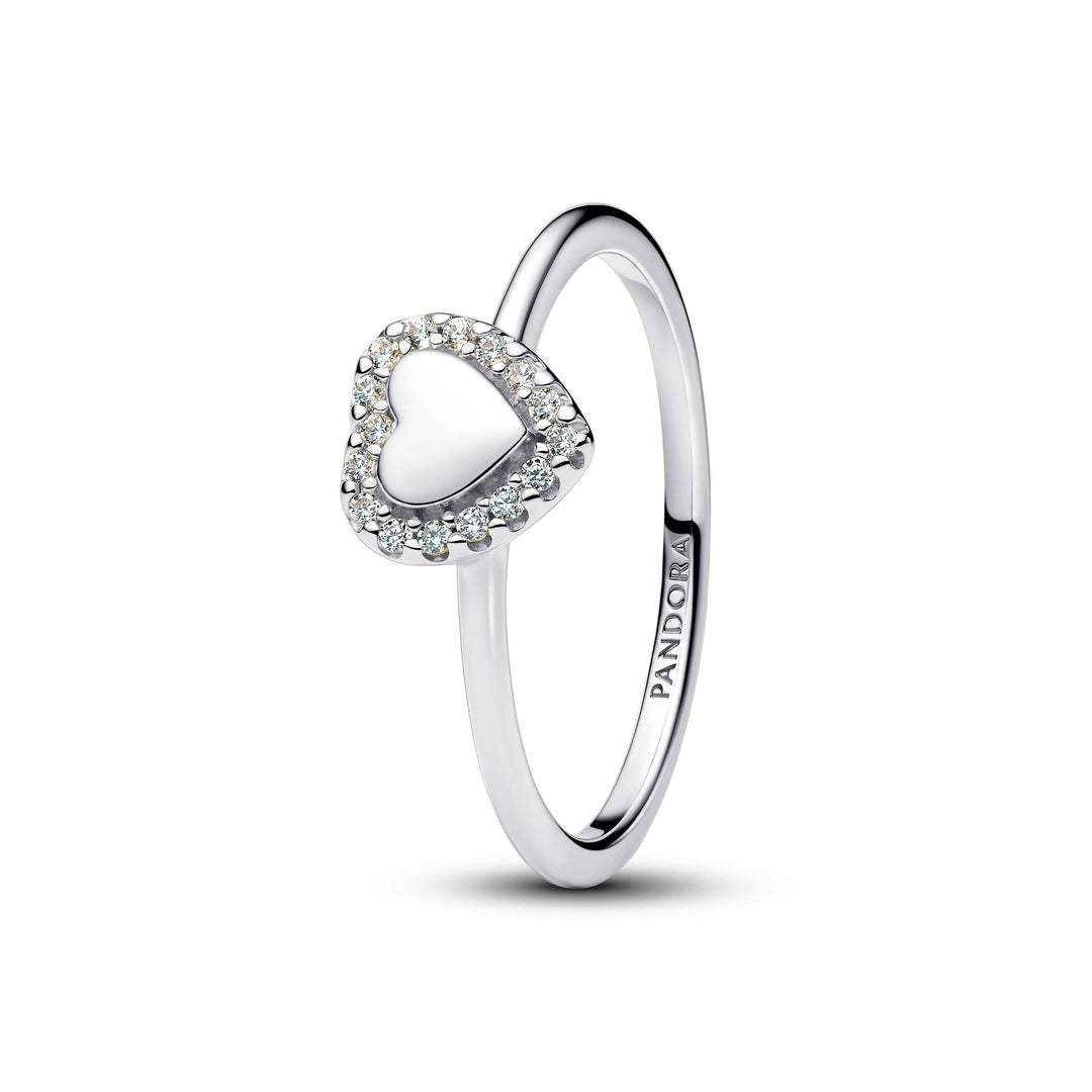 Graveerbare hartvormige ring 193801C01-54