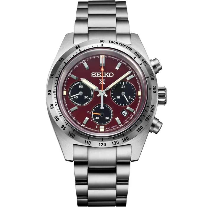 Seiko PROSPEX SPEEDTIMER S Rood