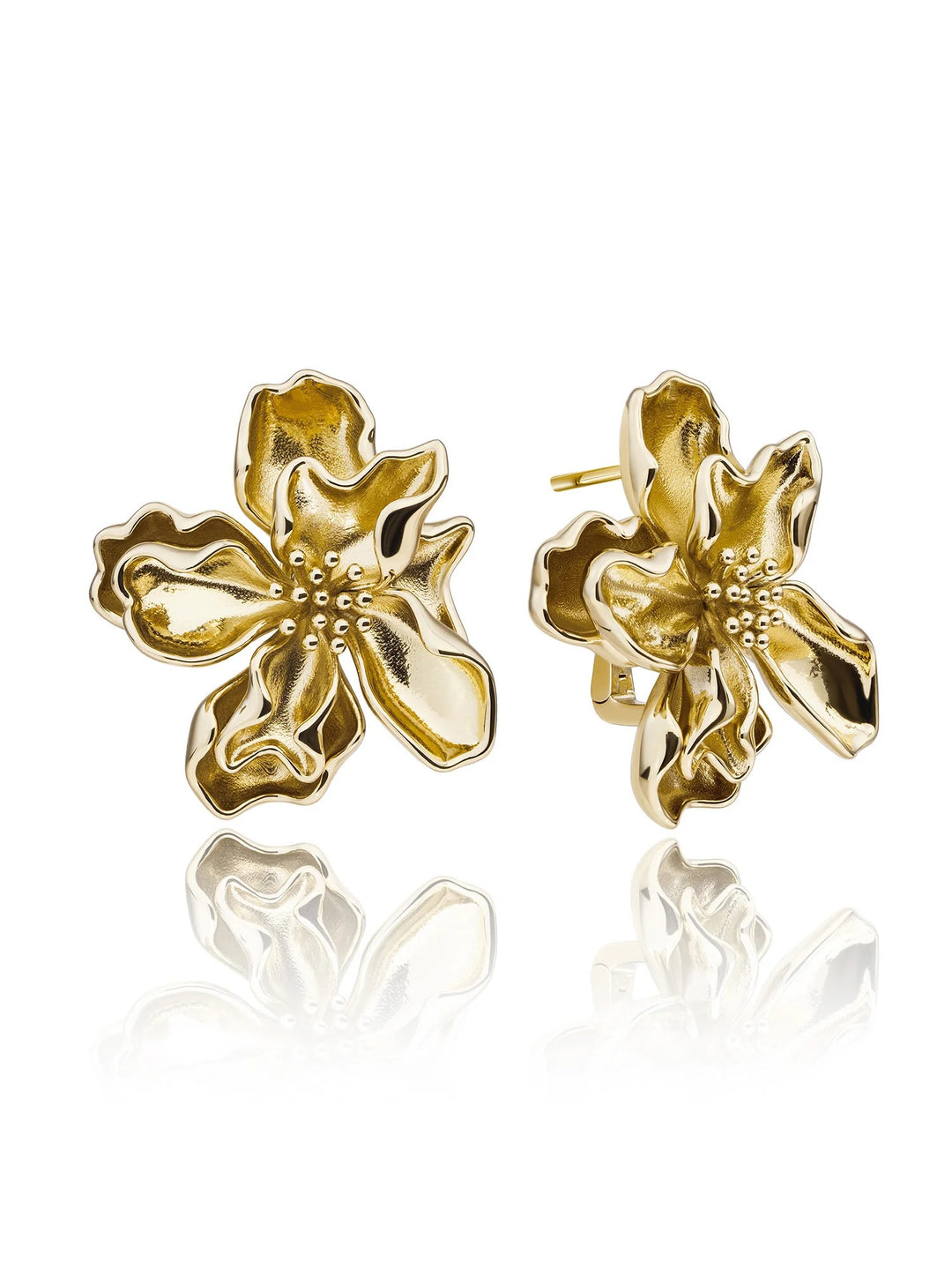 Sparkling Jewels Botanic Push Back Oorbellen EAG45